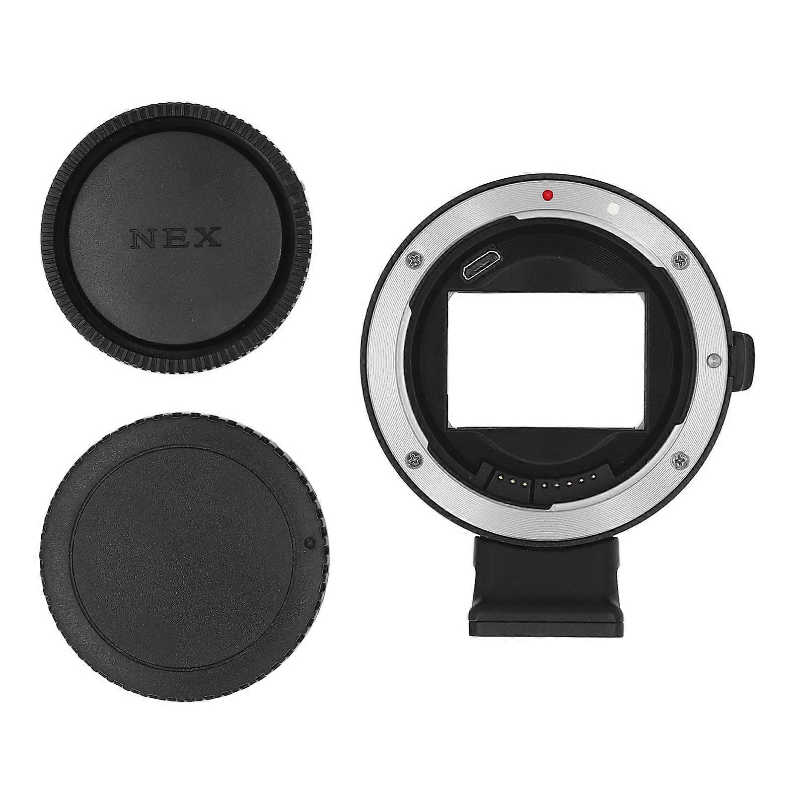 EF to NEX Auto Focus Lens Adapter - Seamless Mounting, EXIF Support, USB Upgradeable