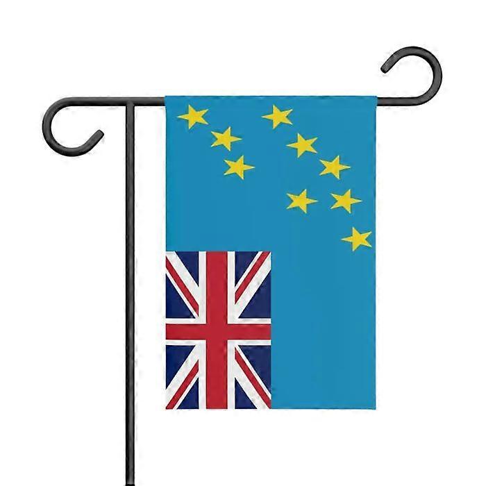 Tuvalu Garden Flag – 32 x 47.5 cm – Durable Polyester – Vertical Format – Outdoor
