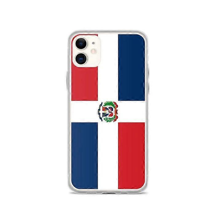Phone Case - PIXELFORMA - iPhone 11 - Flexible - Durable - Dominican Republic Flag