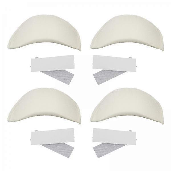 3x 2 Pairs Shoulder Pads Sewing Foam Pads Sponge Shoulder Pad Set-in Shoulder