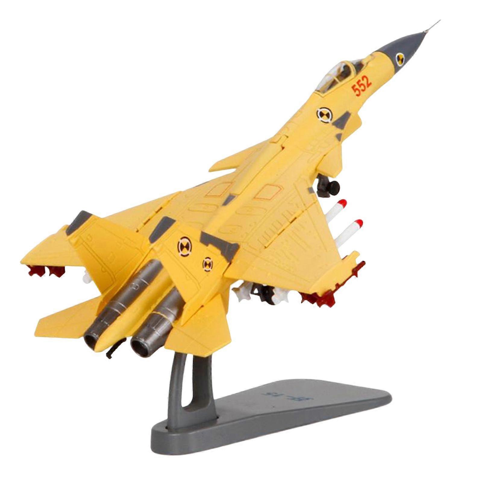1/100 Scale Aircraft Model J15 Airplane Diecast Model Toy Diecast Fighter Plane