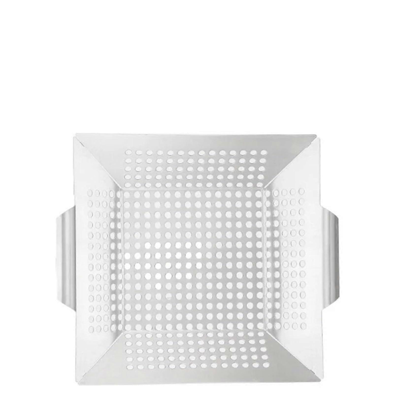 Outdoor Grill Tablett Leckage Snack Korb Haushalt BBQ Mesh Korb