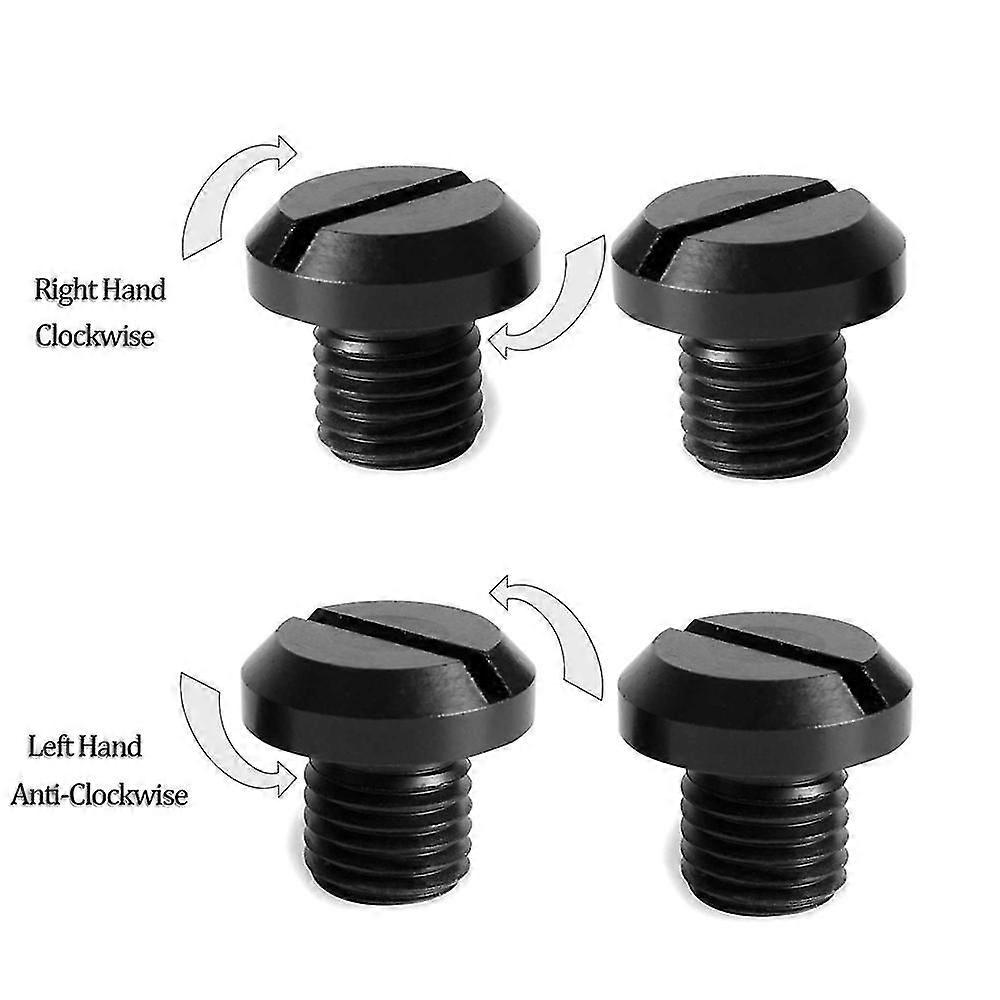 Motorcycle Prism Bushings M10 - Aluminum Alloy Colored Garage Repair Parts, Blue