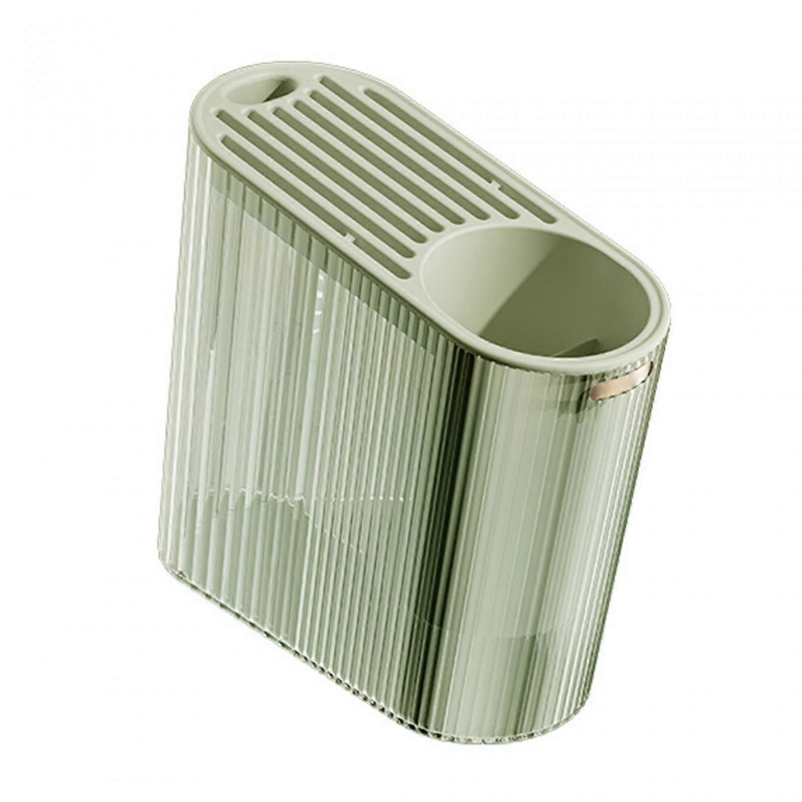 Knife Block Kitchenware Storage Holder Acrylic Durable Countertop Multiple Slots