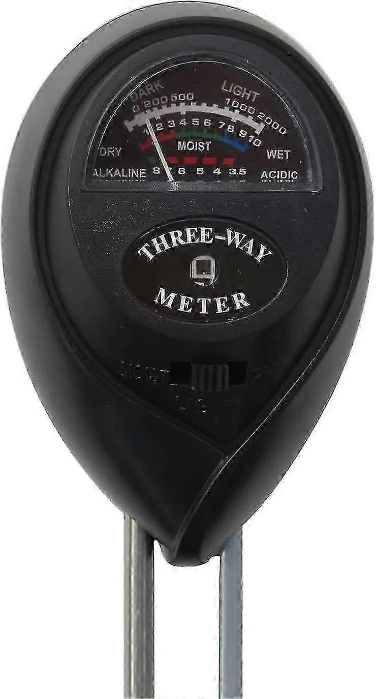 Soil Ph Meter 3 In 1 Moisture Tester Light Ph Tool Meter fp