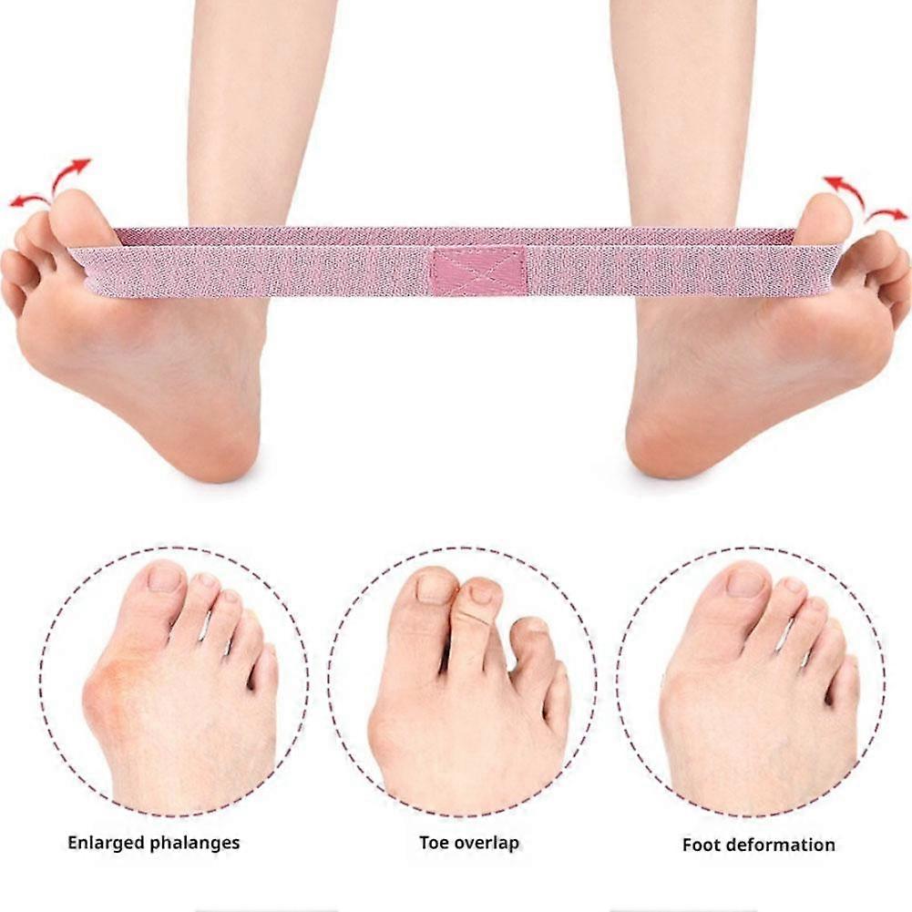 Gray (C)$Big toe training stretching elastic exercise belt big toe bone orthopedic training stretching puller