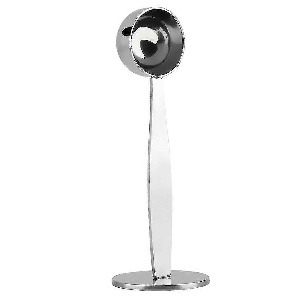 2025 Stainless Steel Coffee Bean Measuring Scoop with Tamping Function
