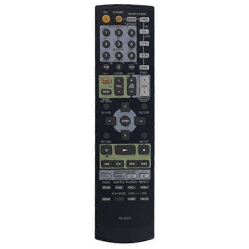 Remote Control Replacement RC-607M for Onkyo Receiver TX-NR708 TX-SR503 H A1 Edition 0704