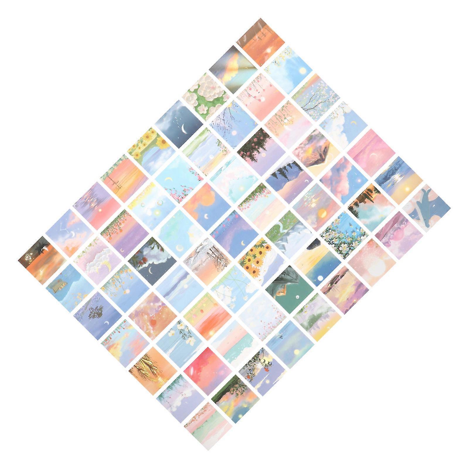 It sounds like you're referring to a product listing or description for **decorative stickers** that are versatile and can be used in various