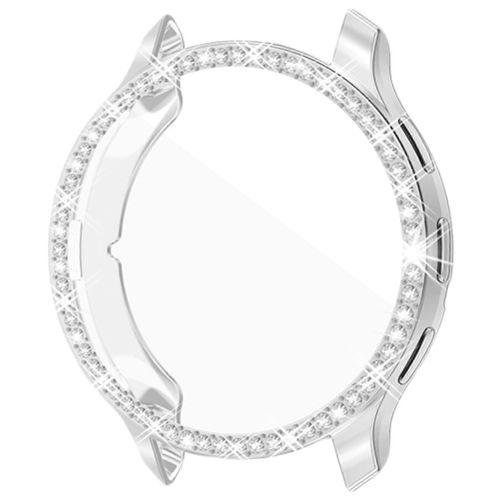 Housse de montre en TPU imitation diamant étui de protection pour Garmin Venu 3/3S smartwatch Unisexe électrolytique Soft Shell