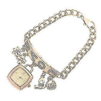 21X3cm Kvinnliga Klockor 1st Delikat Lady Dekorativ Armbandsur Med Diamant Fashionabla Armbandsur