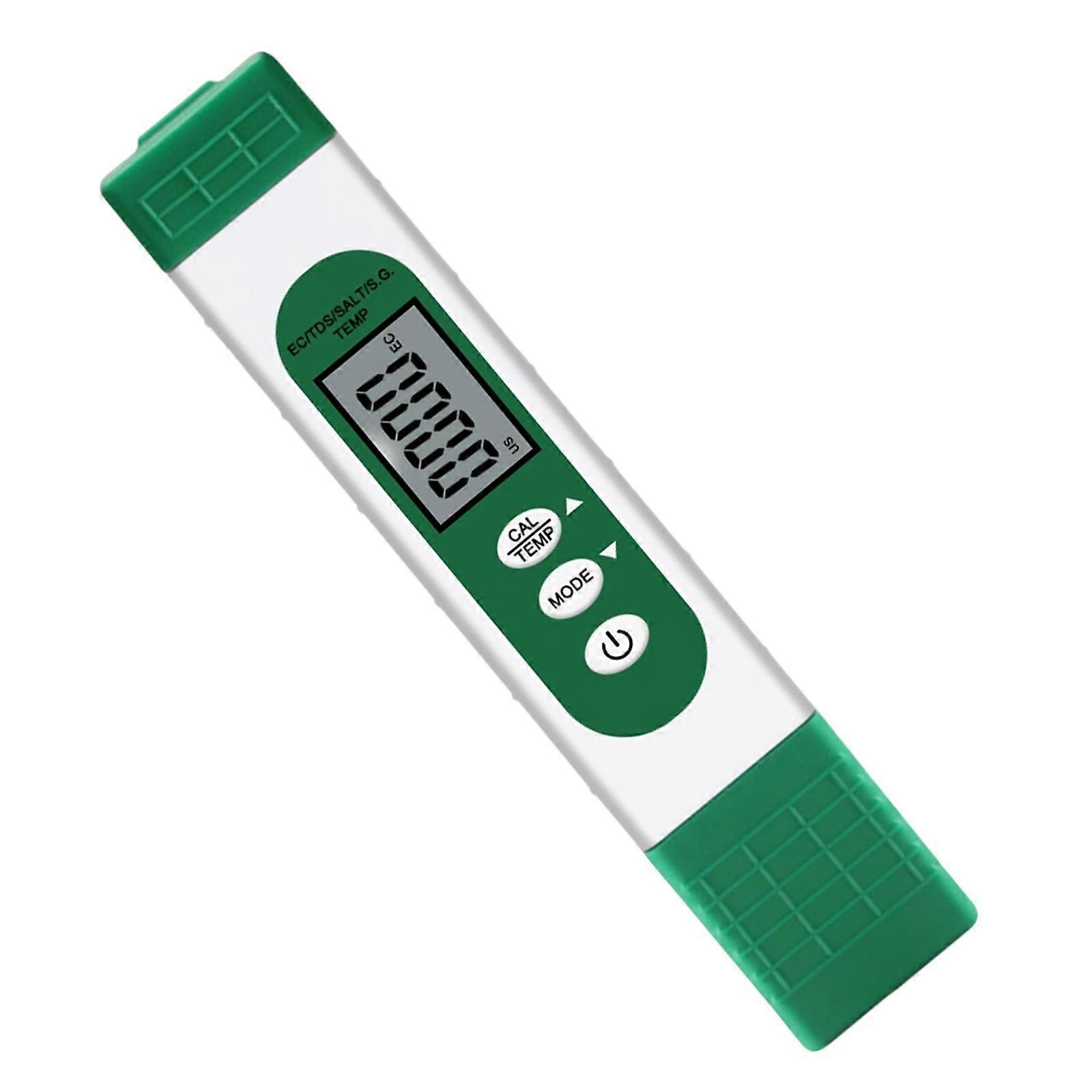 5 in 1 Portable Testing Meter Analyzer 0-9990 ppm for Hydroponics Aquariums