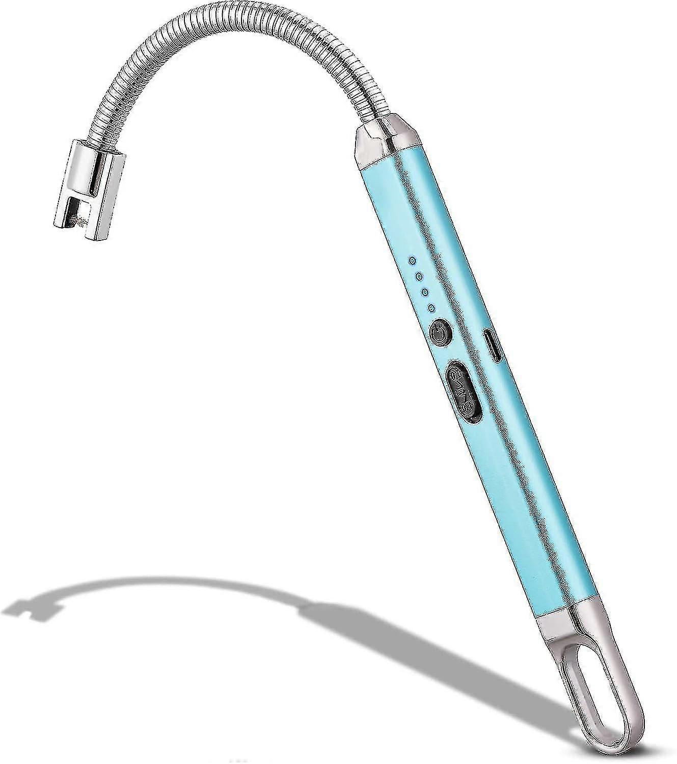 Rechargeable USB Arc Lighter for Candle Camping BBQ - Blue