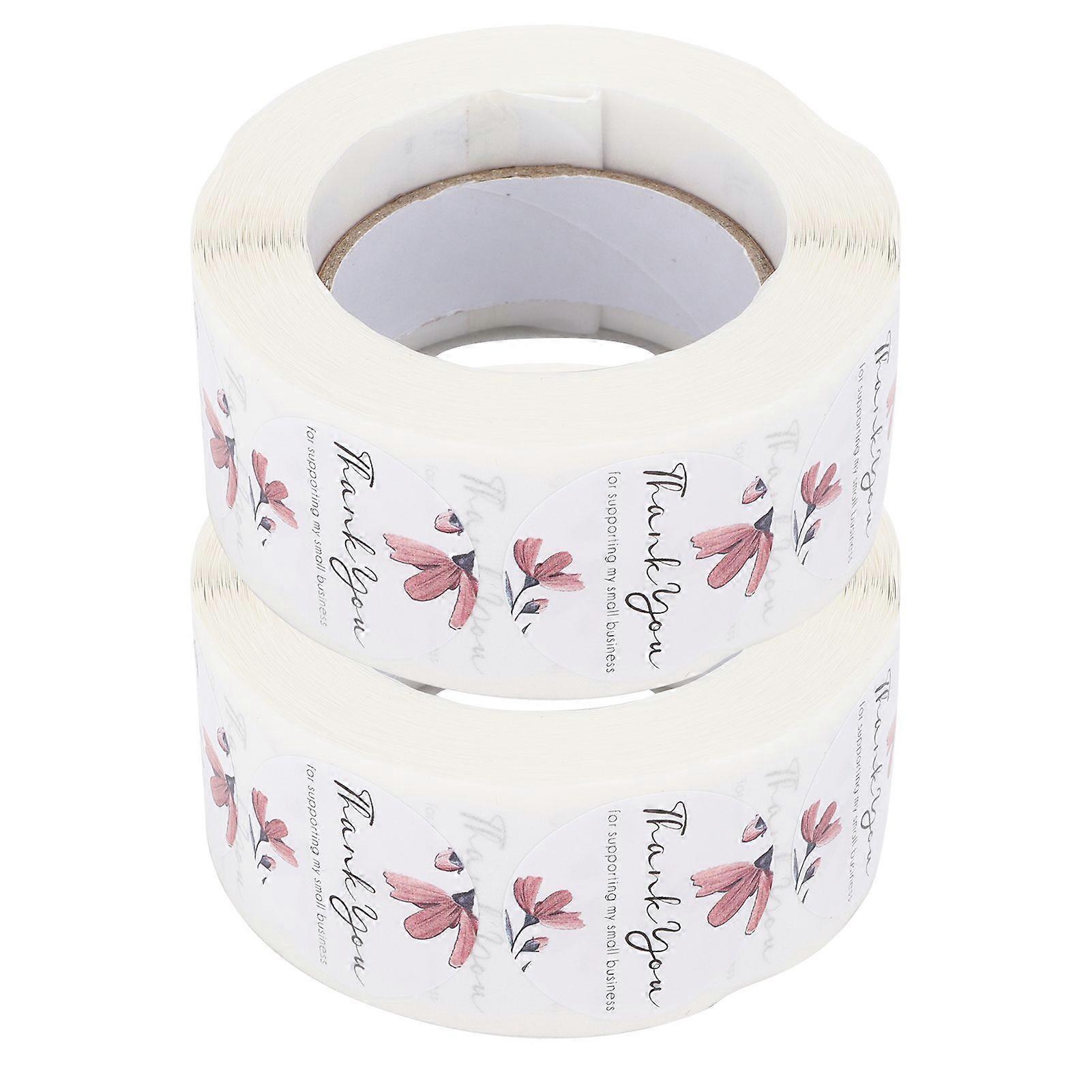 2025 أحدث طراز 2 قطعة أشرطة واشي زهرة وردية شكرا لك تسميات زخرفية