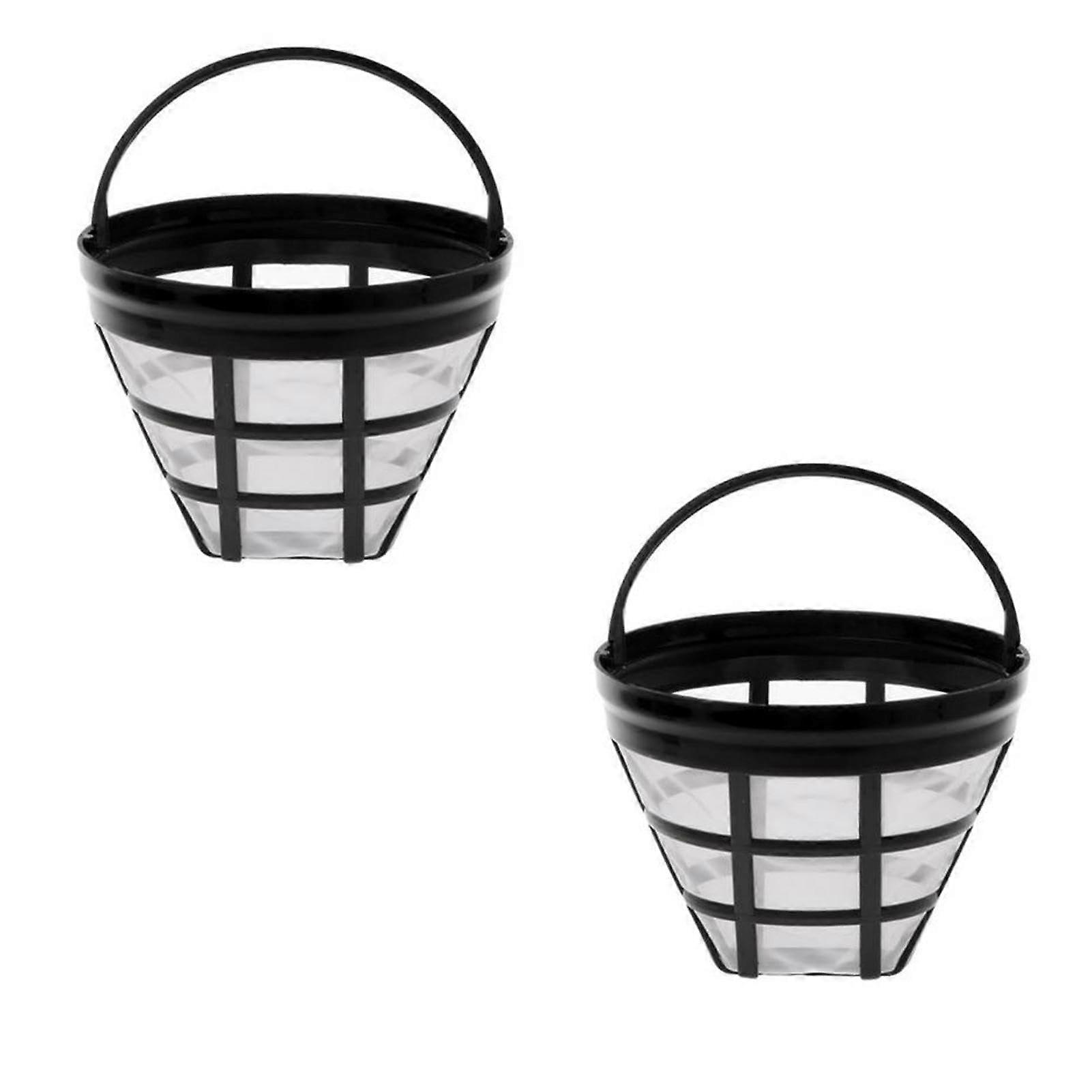 Reusable Coffee Filters, Size 4, Stainless Steel Mesh, Eco Friendly, Fits Most Coffee Machines