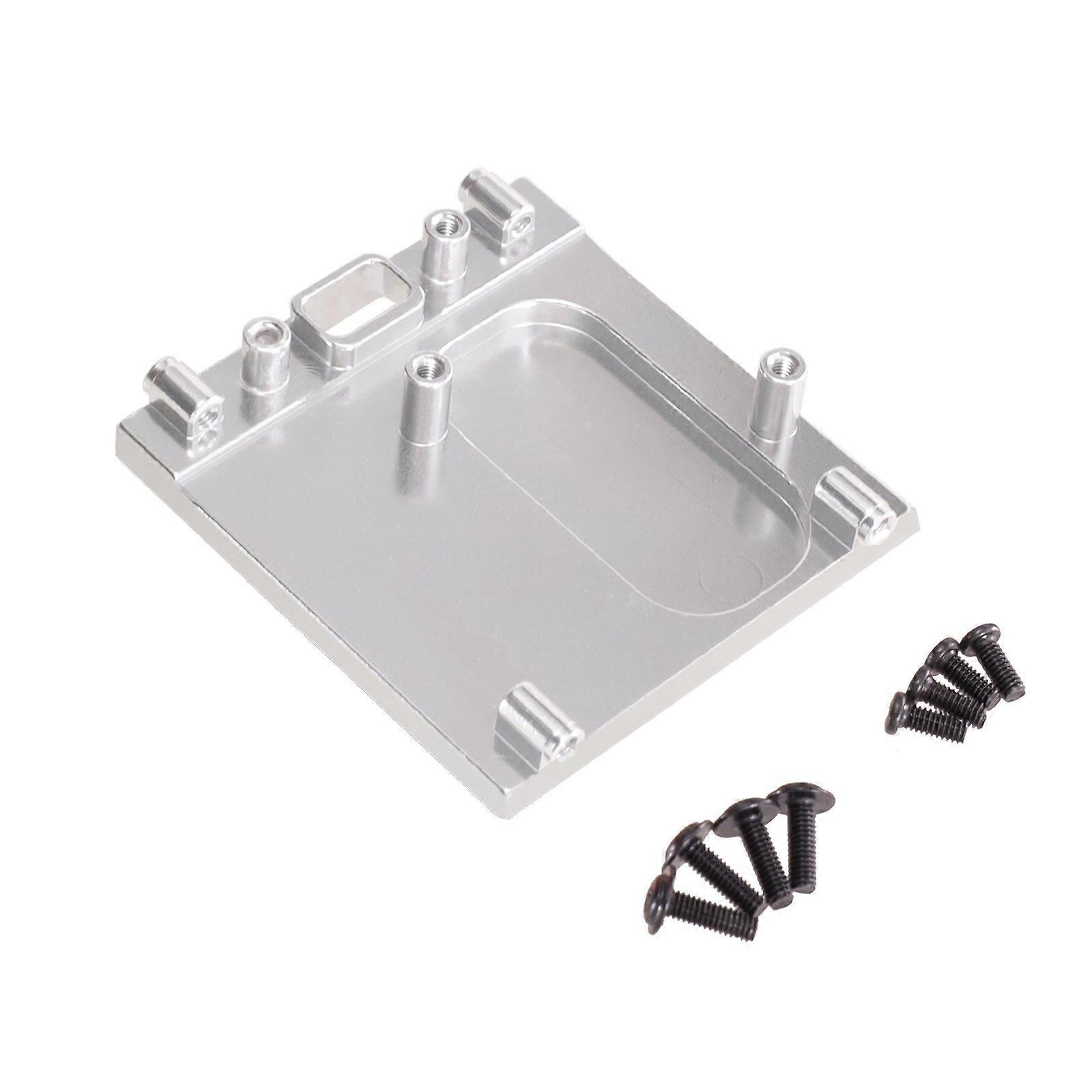 1/12 Motor Conversion Mount Base Fixed Seat High Strength Aluminum Easy Installation for Model Enthusiasts Silver