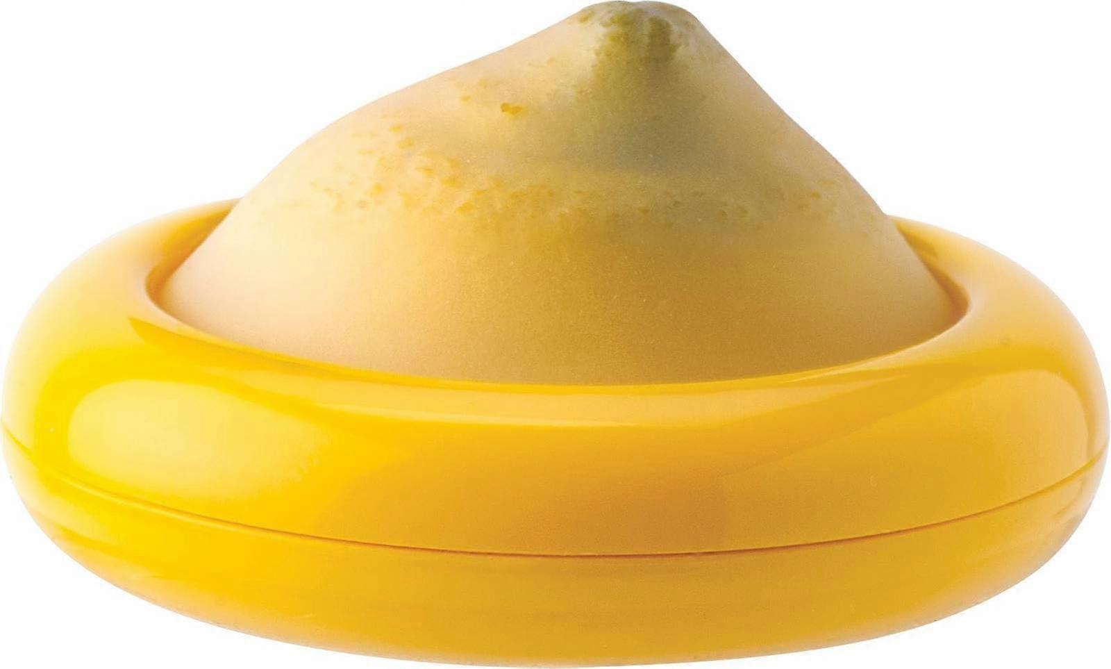 35099 Stretch pod Storage Container, Silicone, Yellow Lemon Fresh Stretch Pod Ref: 4554