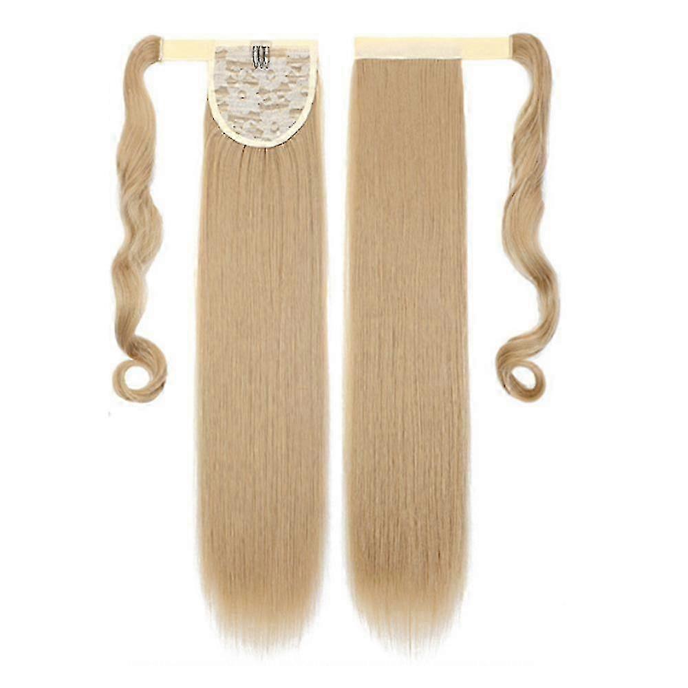 Clips for Lengthening Ponytails: Long Straight Style, 90s Retro Flip Style, Synthetic Wig for Ponytail Lengthening