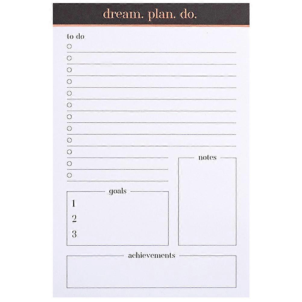 Tear-off Notepad Planner Daily Planner Notepad Schedule Note Pad Schedule Planner Notepad