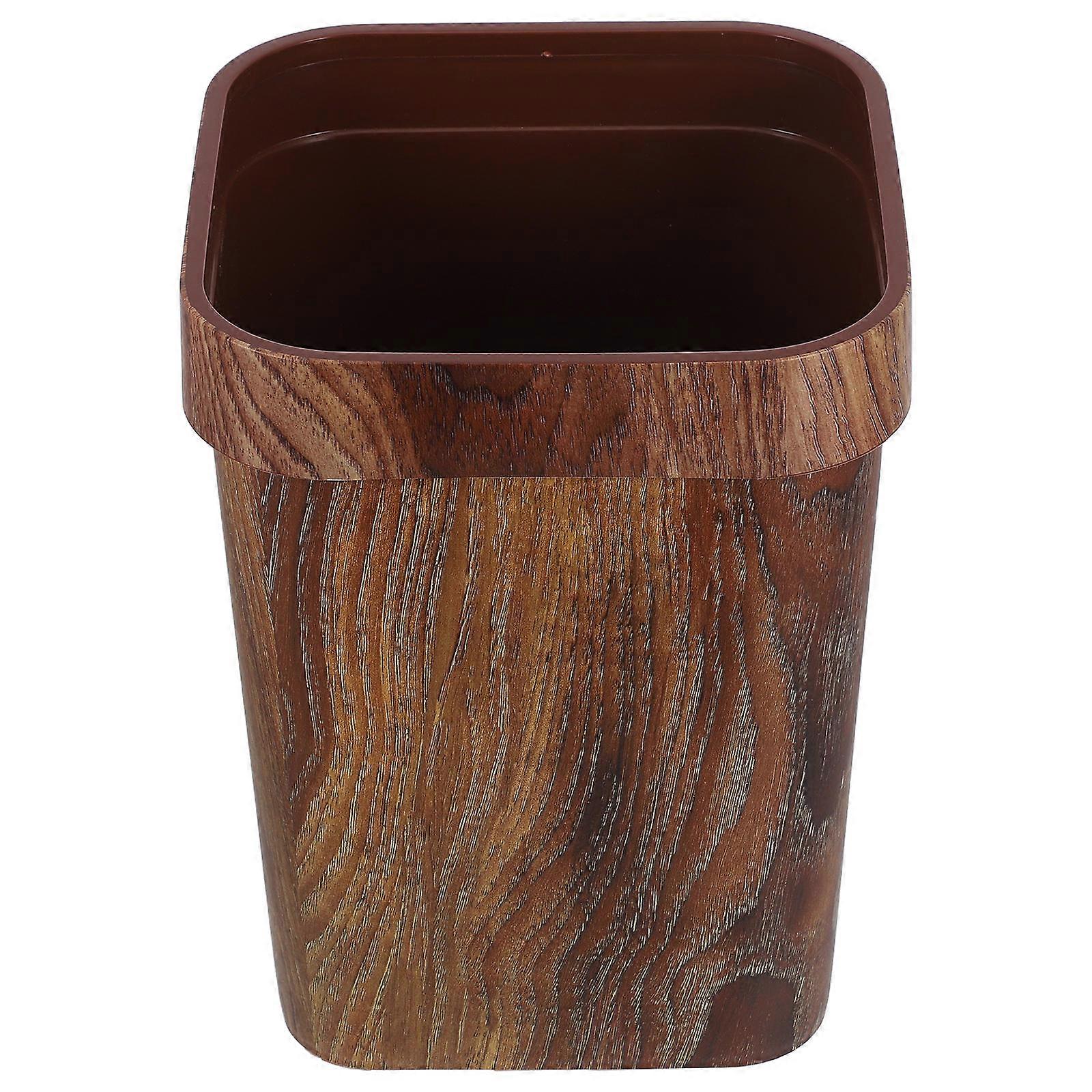 Large Kitchen Trash Can Rectangular Shape with Bag Holder Modern Design for Homeowners 1Pack