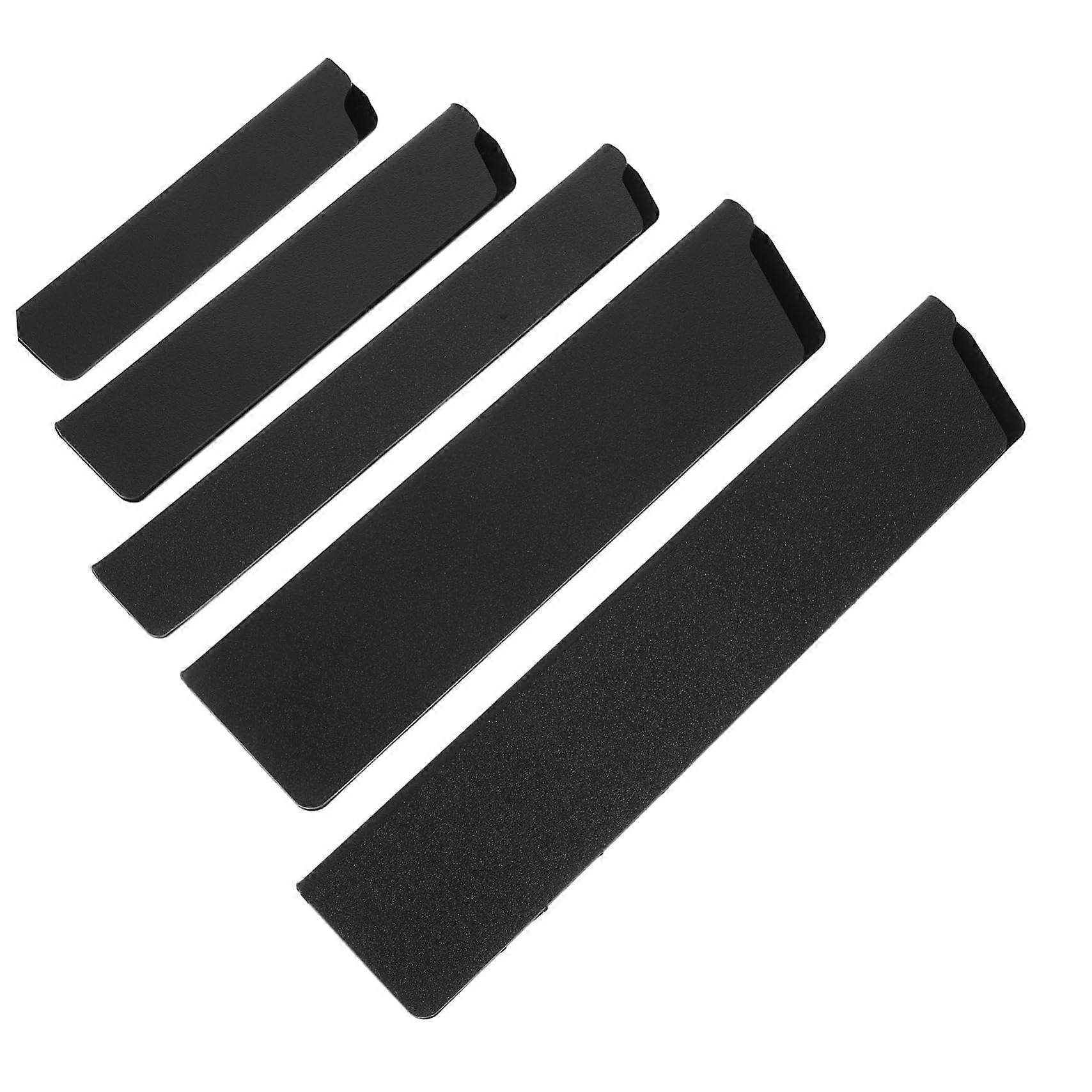 Set of 5 Knife Protective Sleeves for Outdoor and Daily Use Safety Knife Sleeves Various Sizes