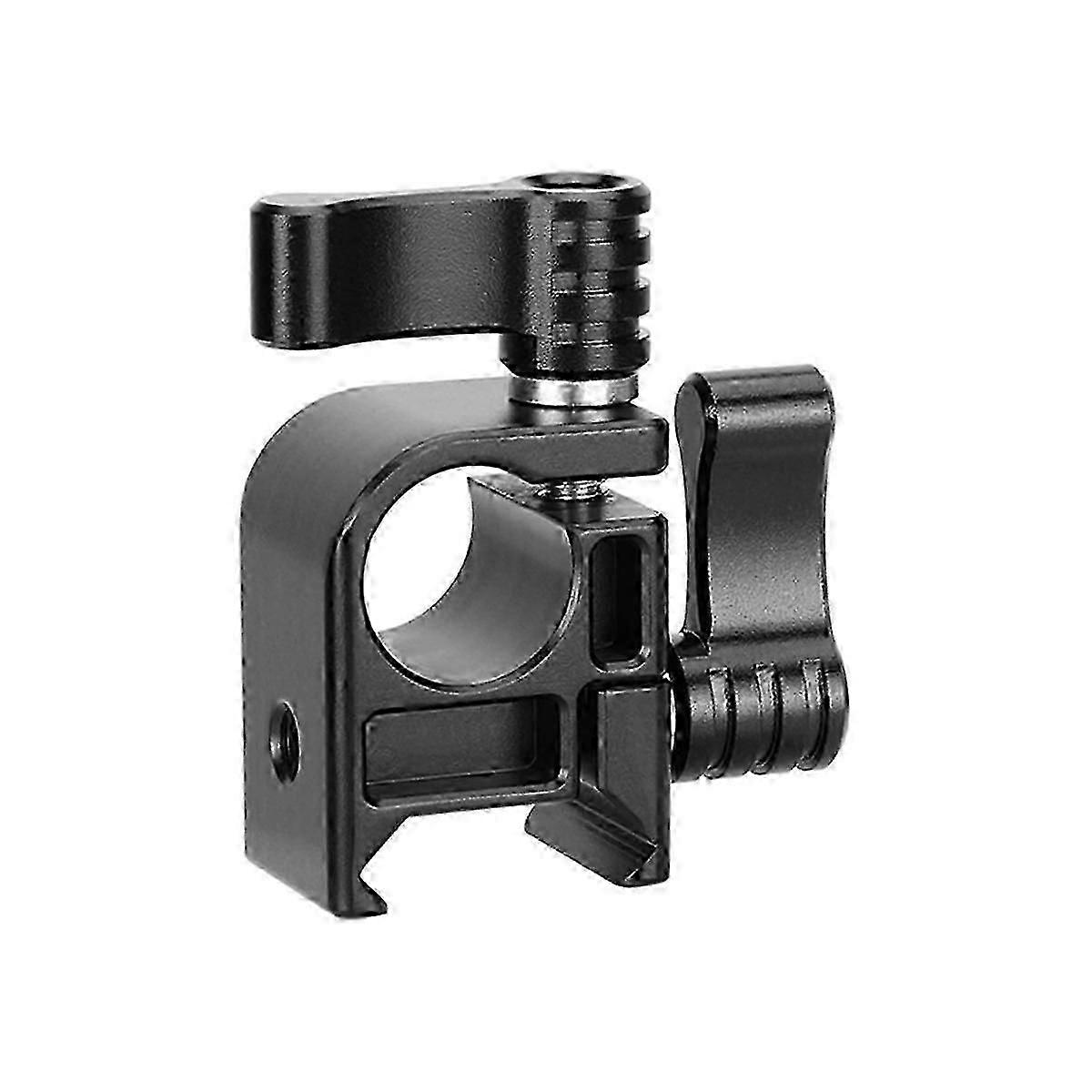 15mm Single Hole Clamp Rig Quick Release for Dslr Cameras Monitor Viewfinder Attach