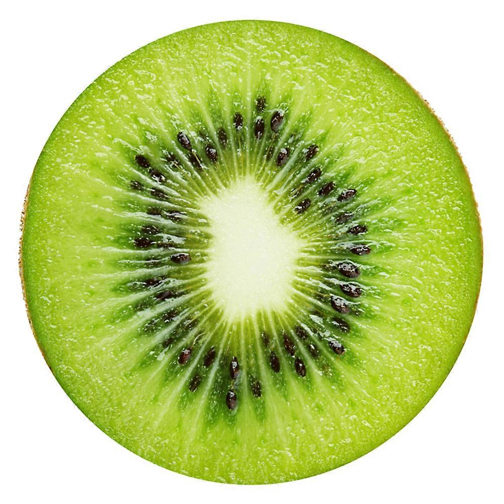 PVCタイルステッカー3Dキウイフルーツフロアステッカータイルステッカー寝室ライトグリーン50x50x0.4cm滑り止め1セット