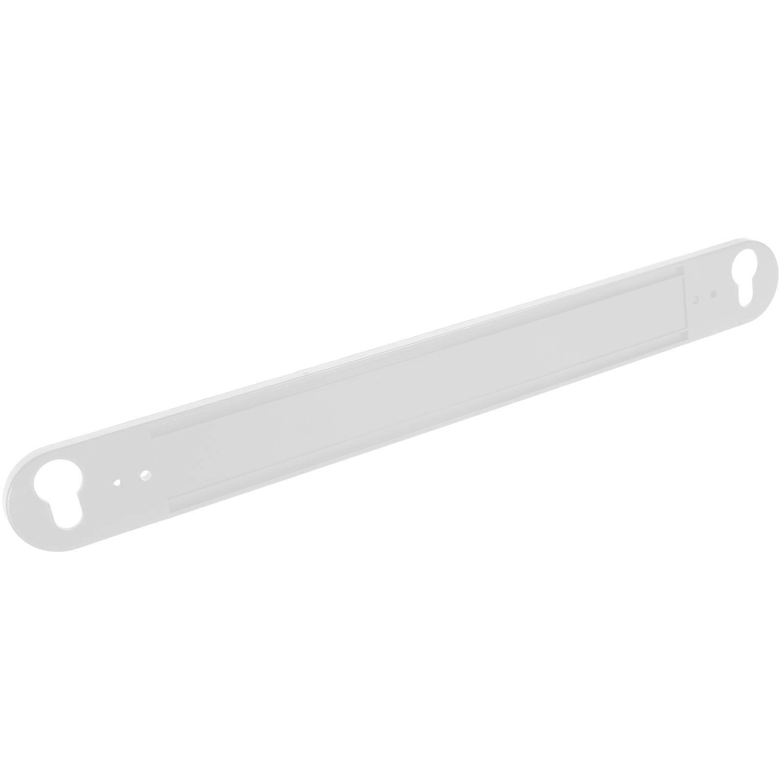 Pegboard Panel Stand Pegboard Desk Mount Rectangular White 36.00X4.00X0.70CM Wall Mounting 1Set
