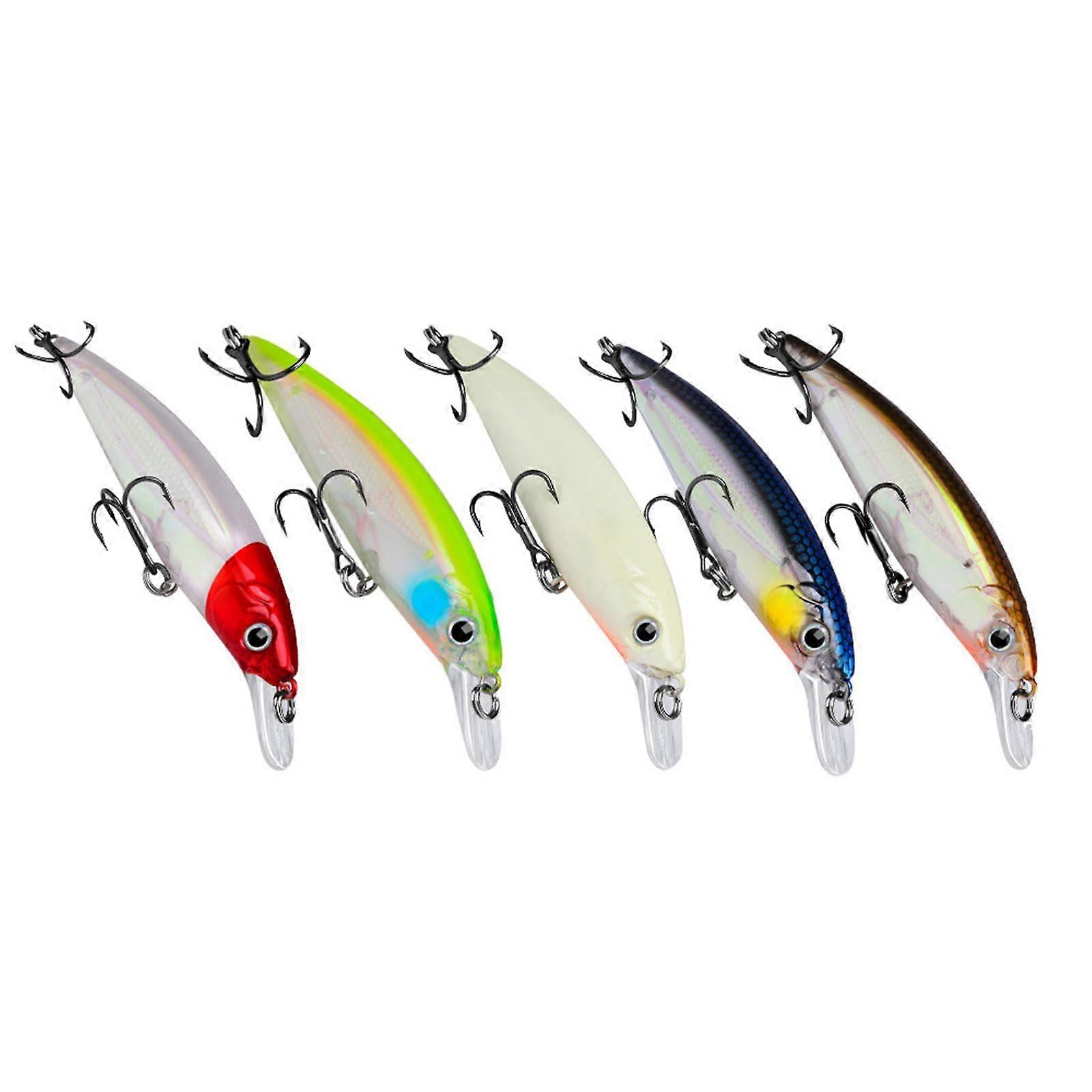 Crankbaits Glow Hard Baits 7G/14G 11 Cm Minnow Swimbait For Trout And Walleye Lure