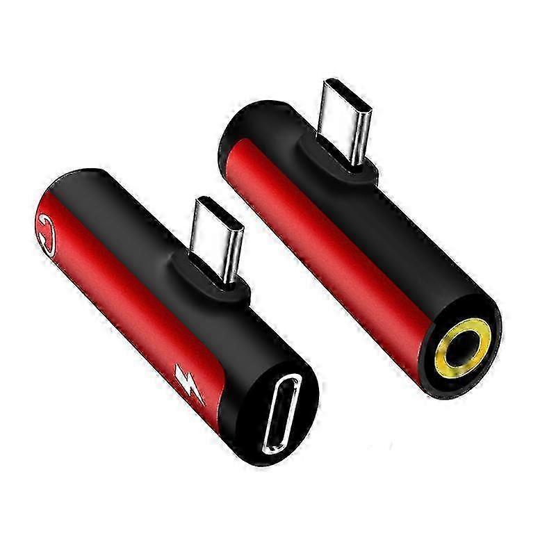 Newest 3 In 1 USB Type-C To 3.5mm Headphone Charging Adapter