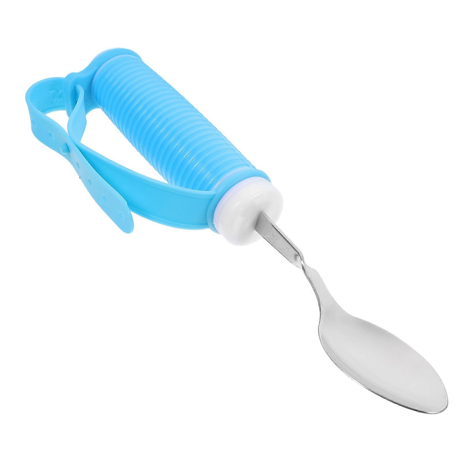 Adaptive Weighted Spoon for Elderly and Disabled Adults, Non Slip Handle, Ergonomic Design for Comfortable Grip, Rehabilitation Utensil for