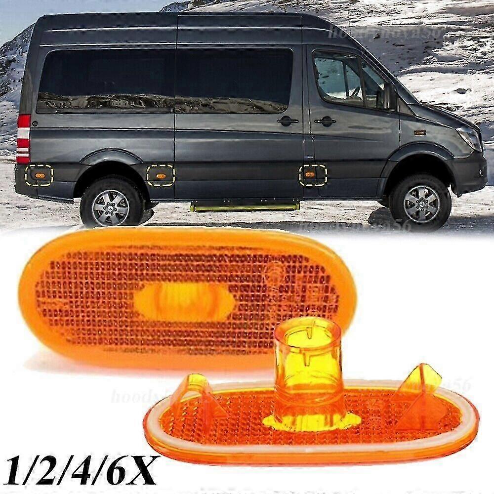 Fit For MercedesBenz Sprinter W906 06-18 Side Amber Marker Lens Lamp Light Reflector