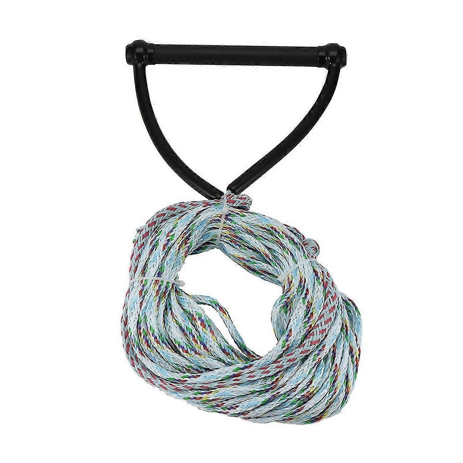 Water Ski Rope 23M Ski Rope with Wakeboard Style Grip Surfing Tow Line Leash Cord for Wakeboard Knee