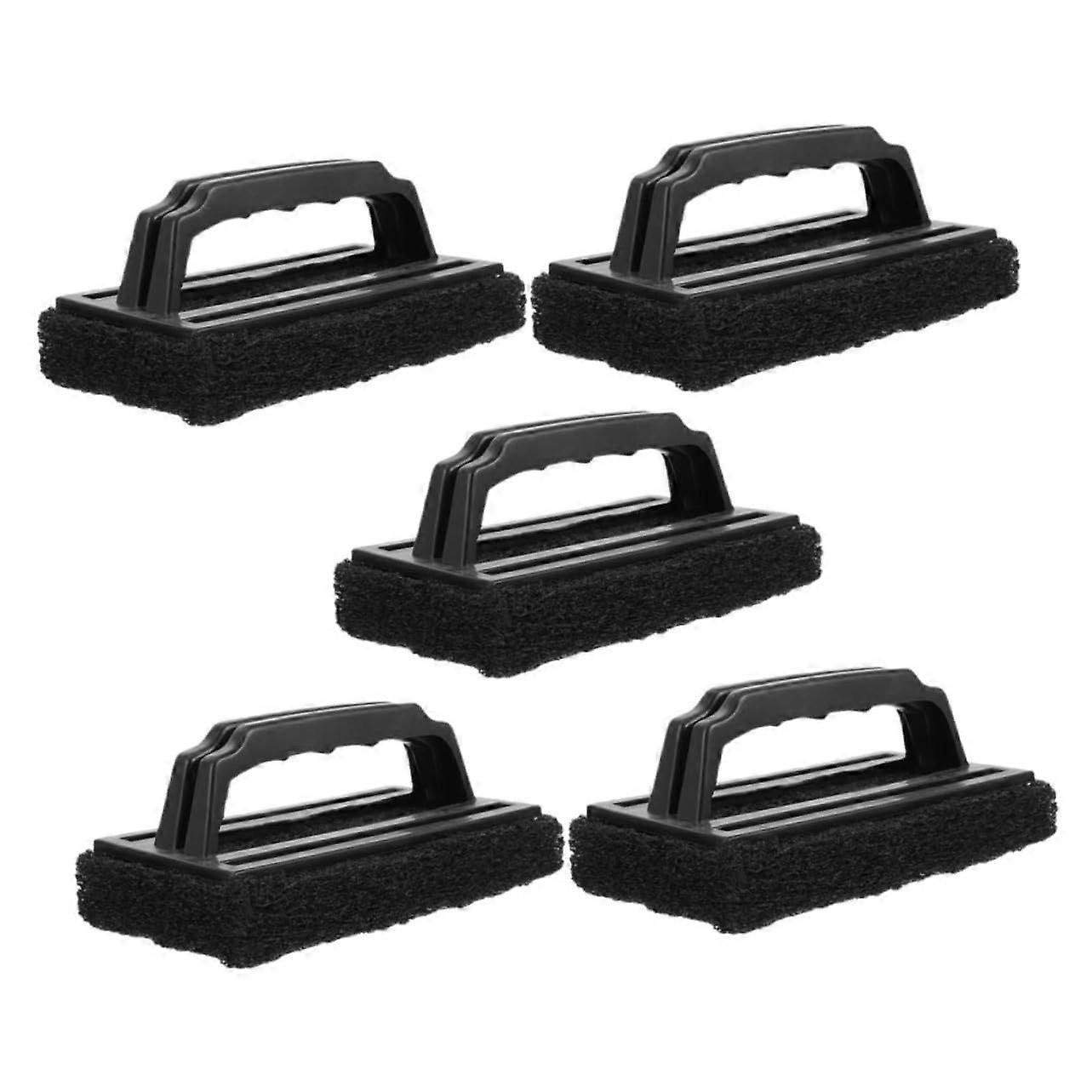Grill brush set – 5piece grill cleaning brush set with antislip grill grate brush for outdoor cleaning tools