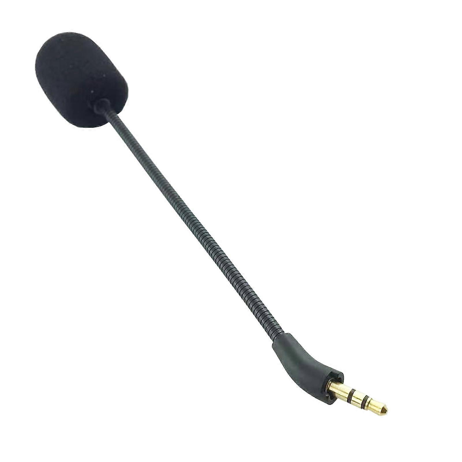 Removable 3.5mm Microphone Boom for K820NC Headsets with Foam Filter for Gaming and Conference Use