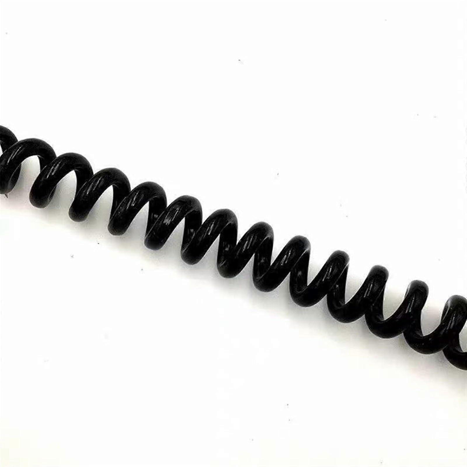 Spiral 3 Core Pull Wire Cable 2 Metre Length 0.75 mm² to 2.5 mm² Spring Tension Power Cable 15AWG