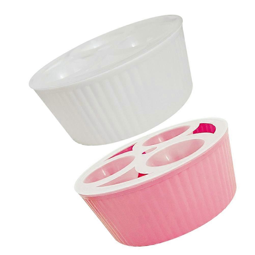 Hydroponic Planter Pots Tulip Bulbs Planter For Tulip Flower Bulbs Square Shape Modern Design 15.50X13.00X7.00CM 2Pcs