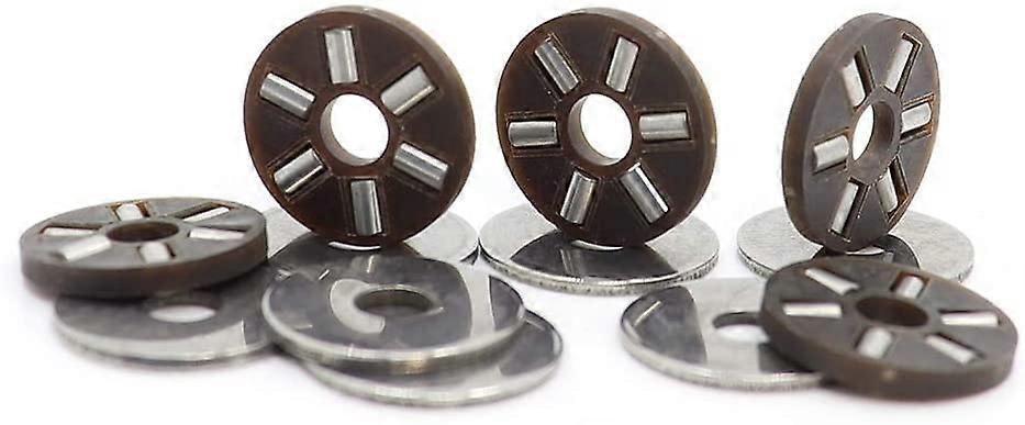 TMP1105 AXK0414TN 2AS Thrust Needle Roller Bearing AXK Series with 2 AS0414 Washers 10 Pcs AXK0414 889014 NTB0414 Bearings 4x14x4mm Ref: 9831