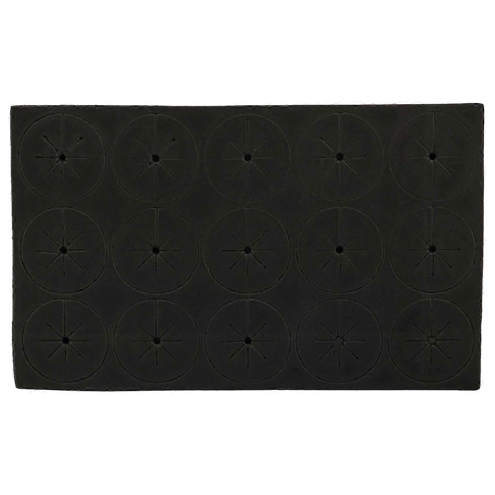 60Pcs Garden Clone Collars Neoprene Inserts Sponge Block for 2 inch Net Pots Hydroponics Systems and