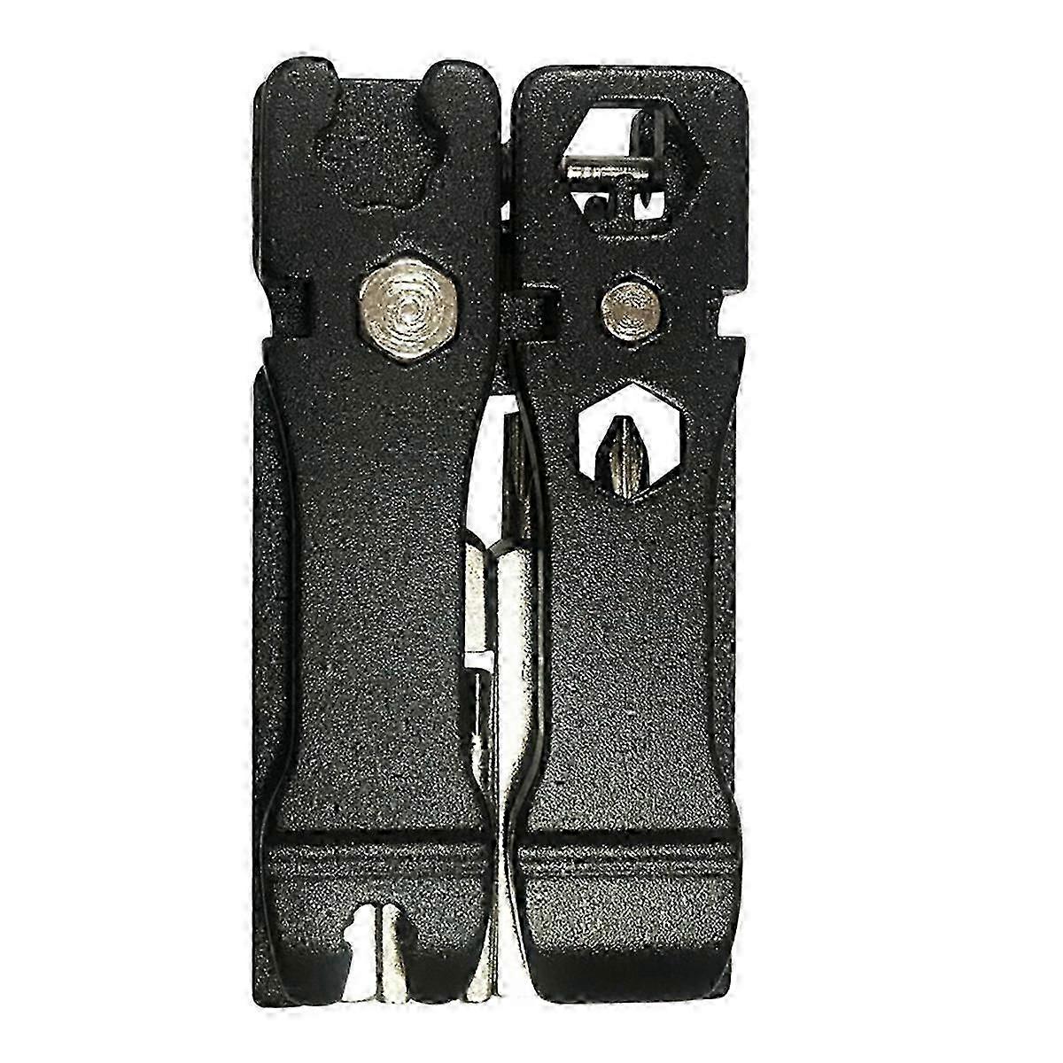 Black Multifunctional Bike Repair Tool Kit Edition 0709