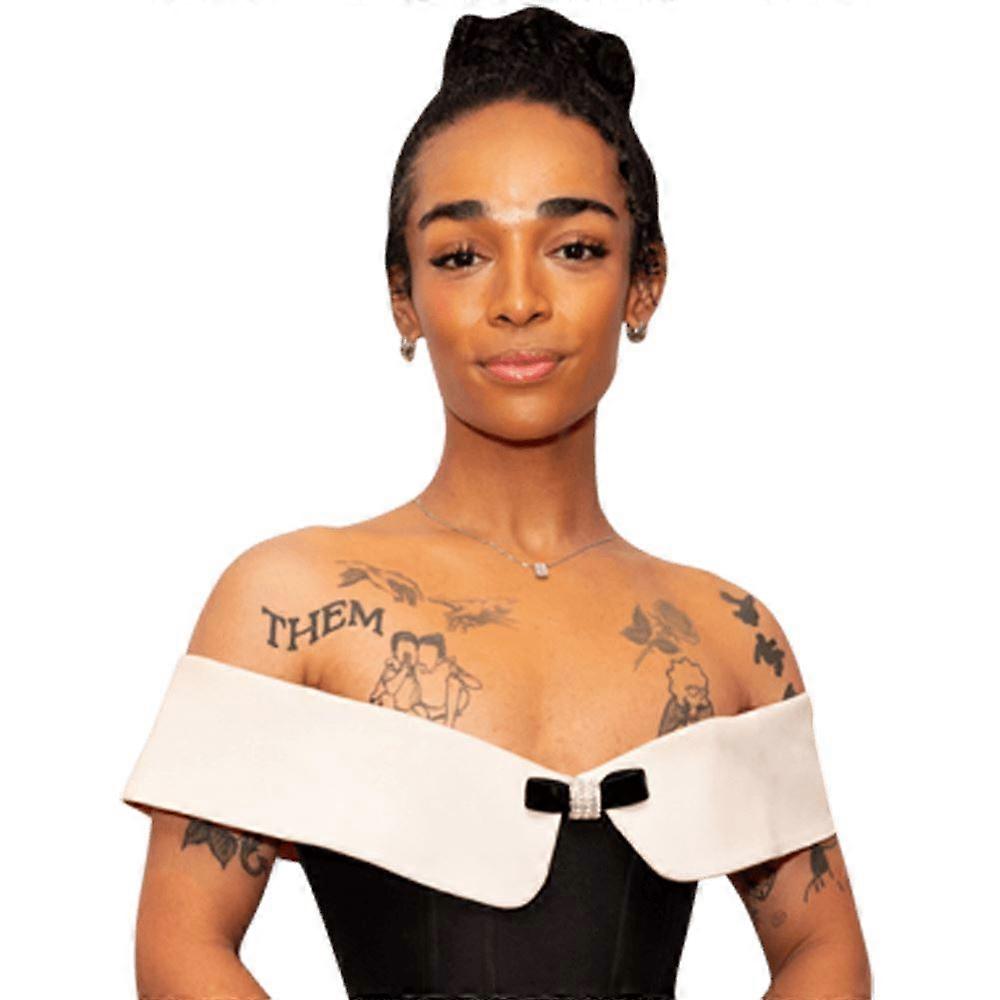 Alex Thomas-Smith (Black Dress) Half Body Buddy Cutout