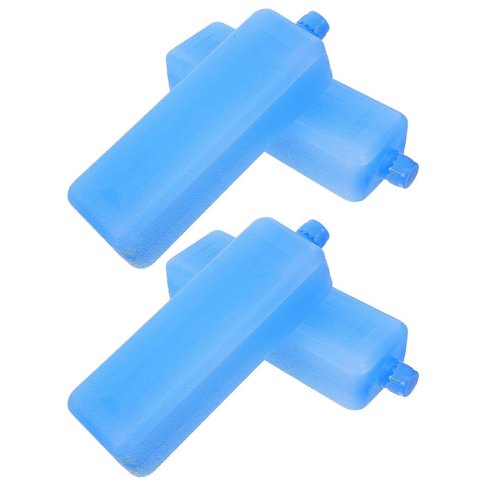 Freezer Ice Boxes Insulation Coolers Accessories Rectangular PE Material Temperature Reduction 4Pcs