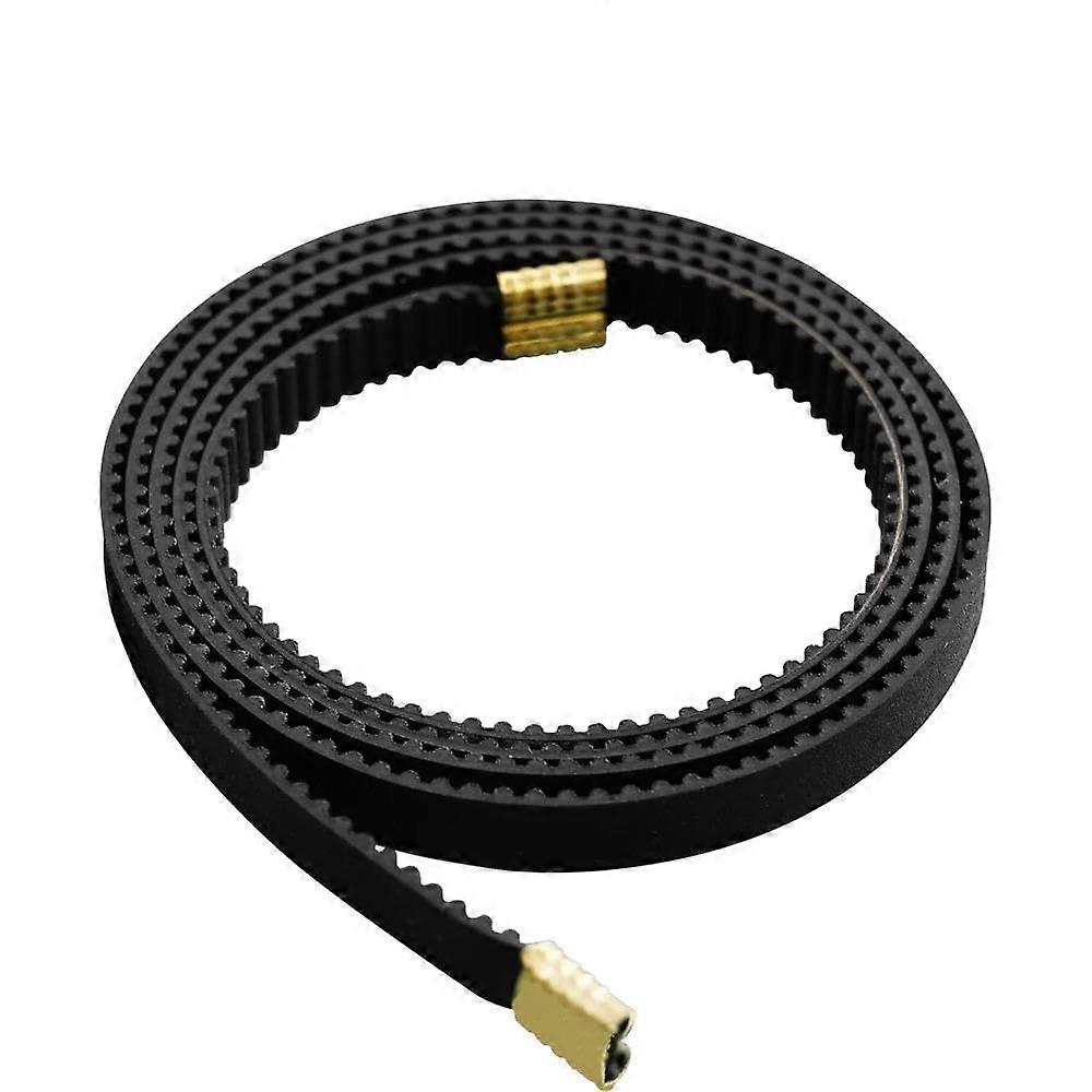 3D printer belt, 2 GT, belt width 6 mm, openended timing belt for 3D printer, GT26 mm pulley, synchronous belt loop timing belt (Size: Length 720mm)