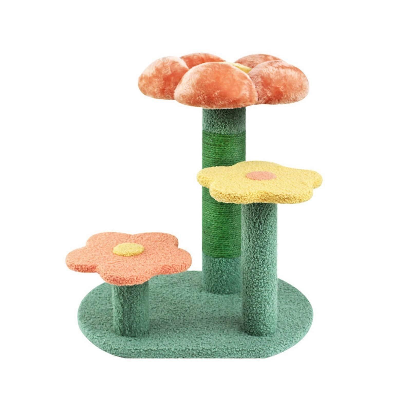 Cat Tree Cat Climbing Frame Large Cat Litter Scratching Post with Jumping Platform