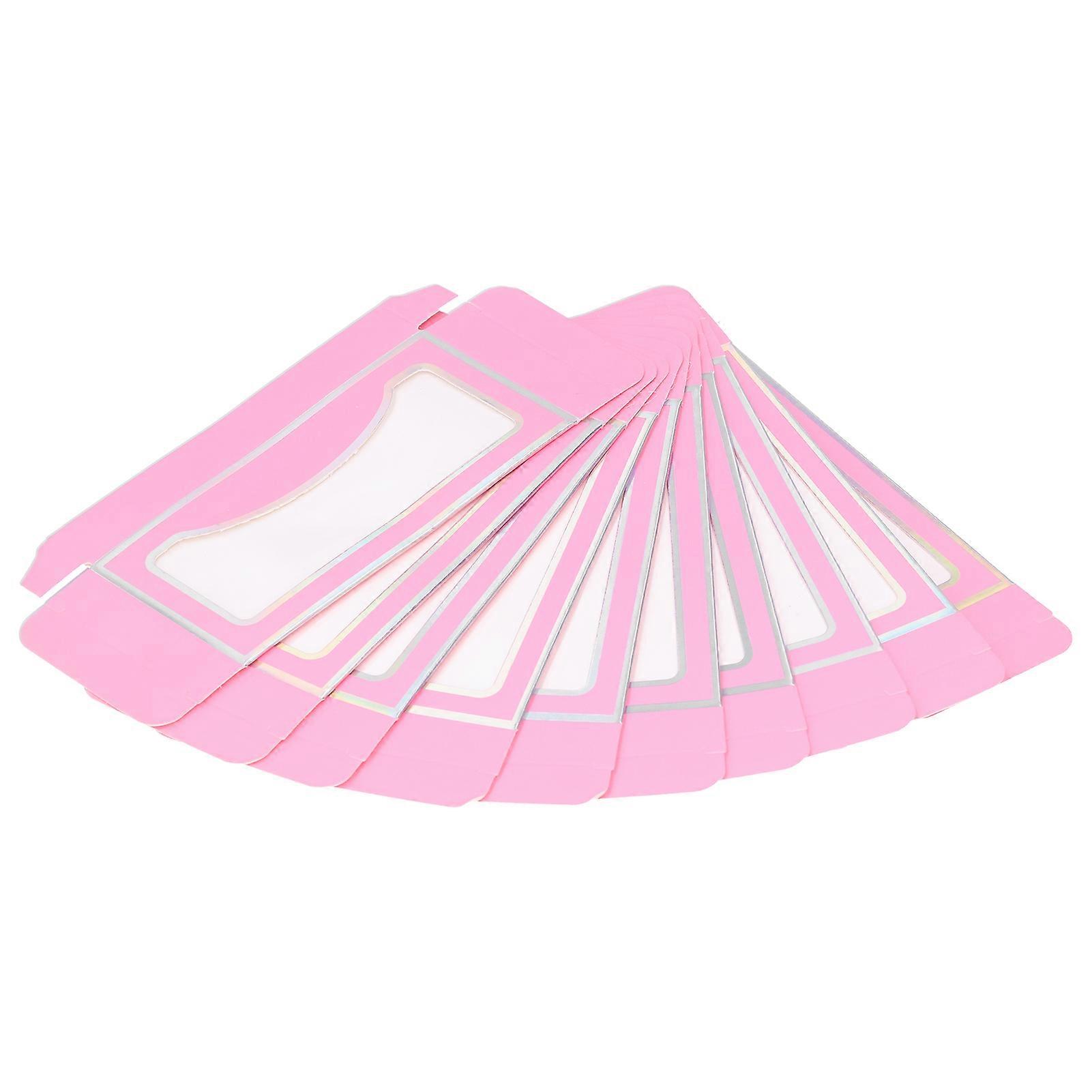 10pcs Empty Eyelash Case Holder Paper Storage Box Container False Eyelash Packaging BoxD18