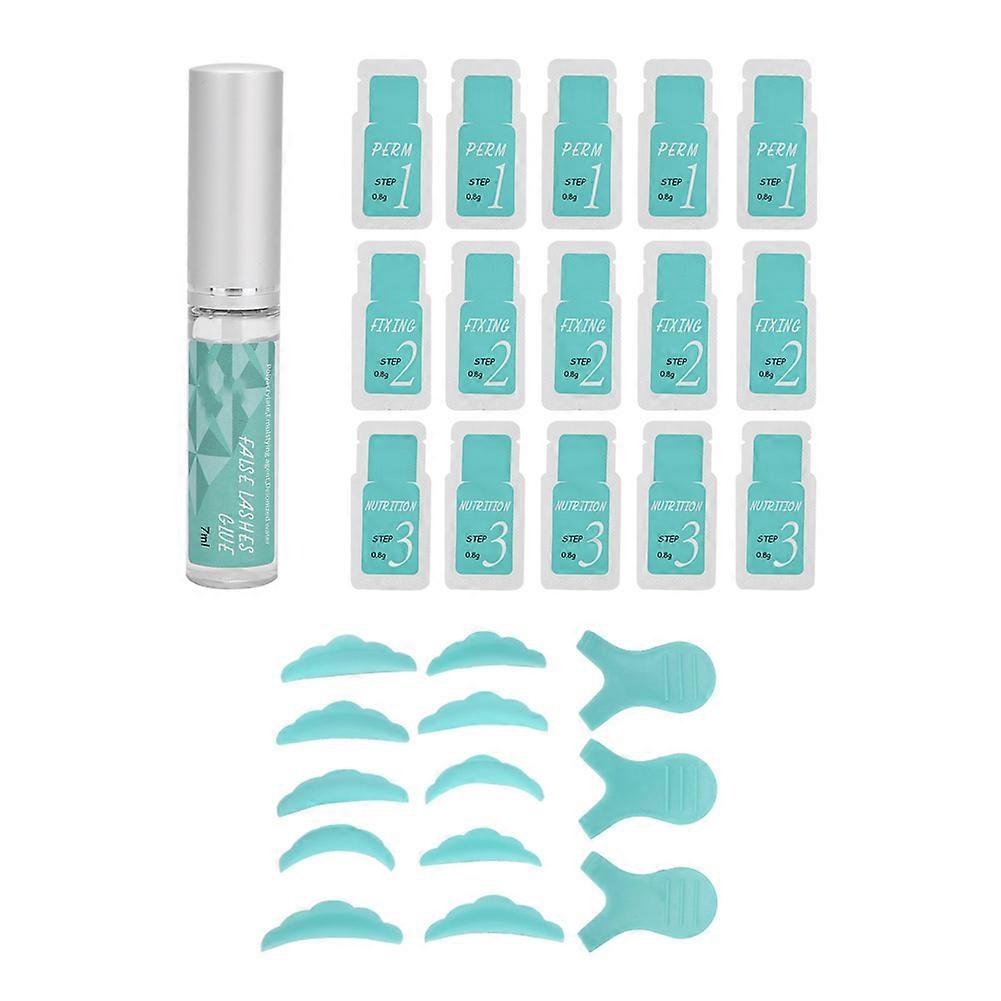 Eyelashes Perming Kit Reusable Eyelash Silicone Patch Curling Set Eyelash Lifting Tool