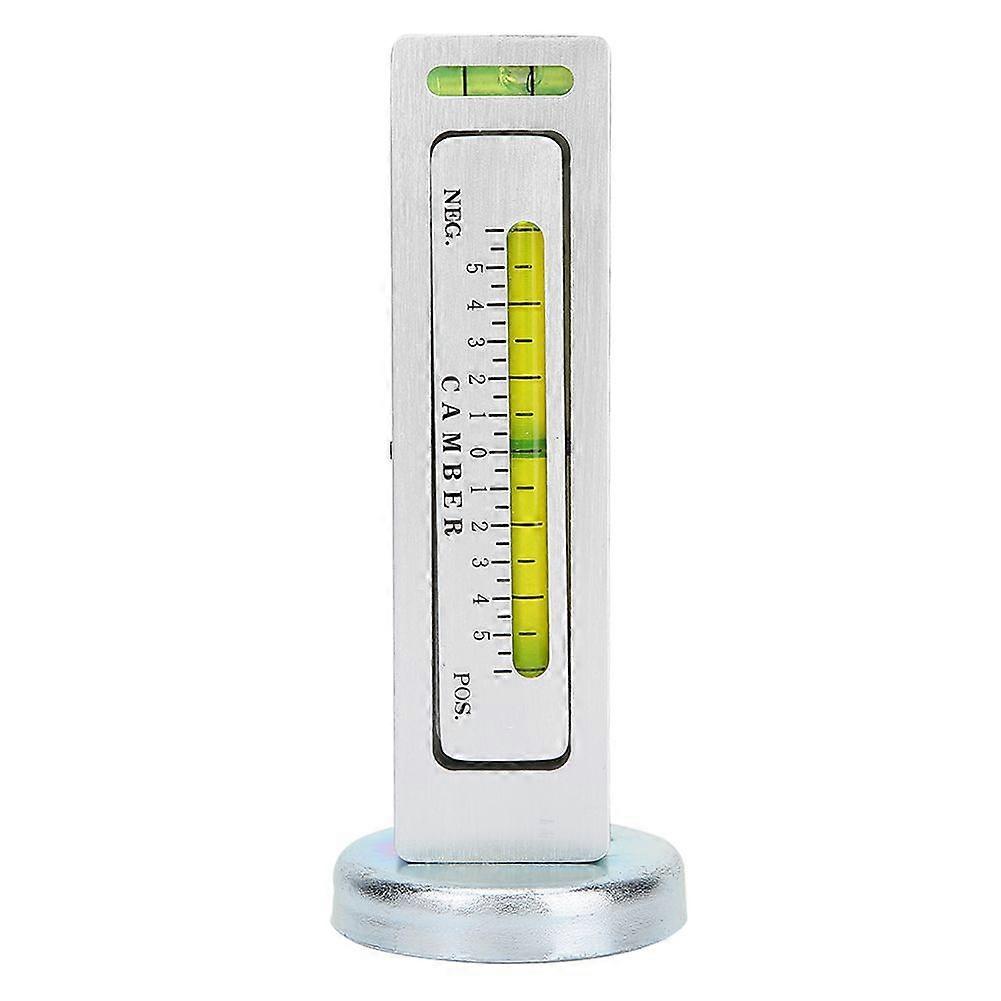Magnetic camber caster wheel alignment gauge tool for precise measurement