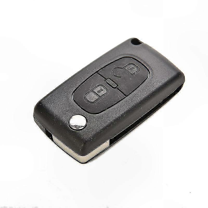 2-Button Plastic Remote Key Shell for PEUGEOT 207 307 308 Unprogrammed Replacement