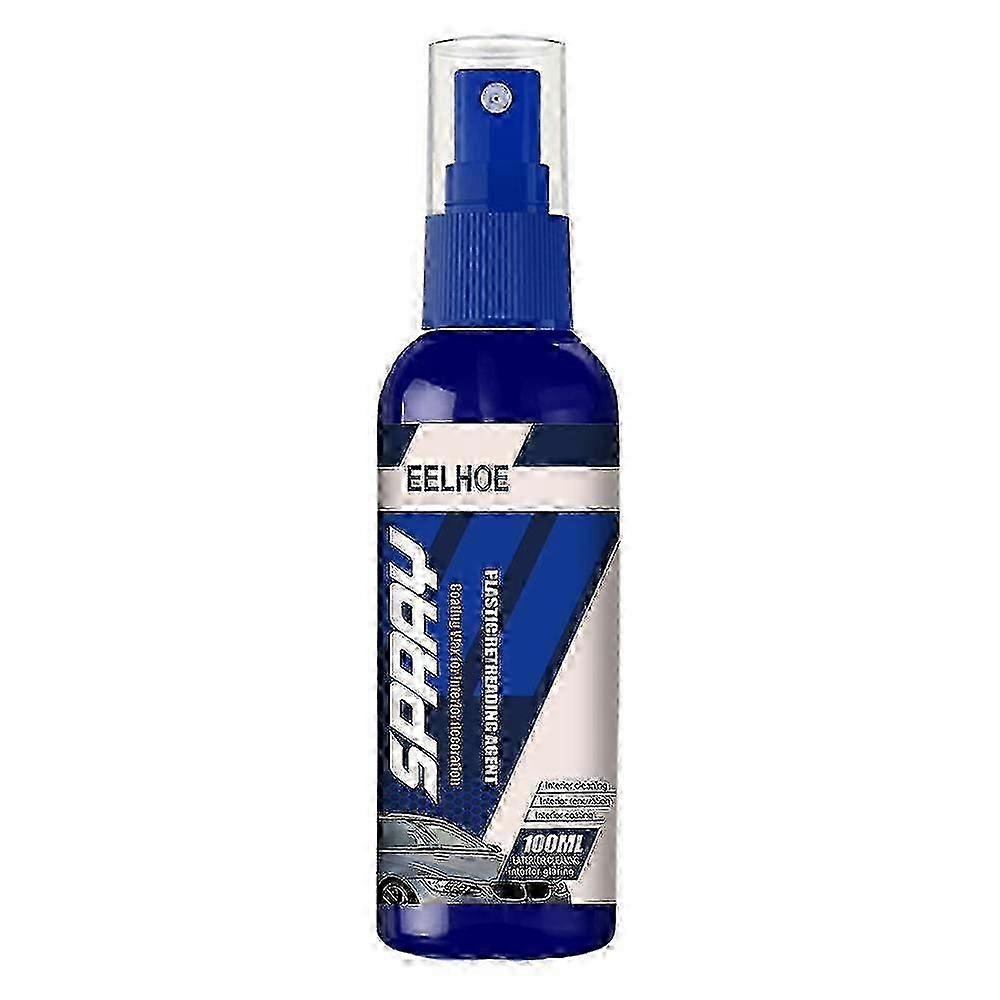EELHOE 100ml Car Plastic Restore Coating Agent Auto Plastic Rubber Exterior Repair Clean Agent -5013167859744
