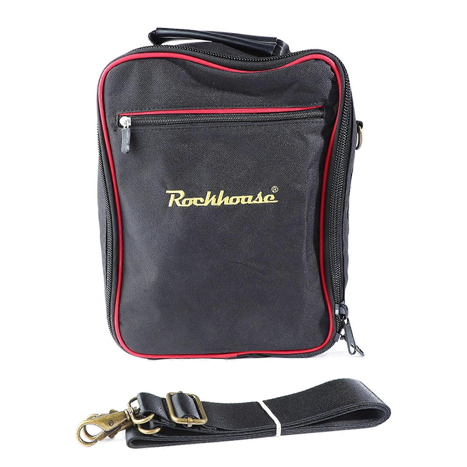 Effect Pedal Board Bag Comfortable Anti Slip Handle Abrasion Resistant Guitar Effector Carry Case